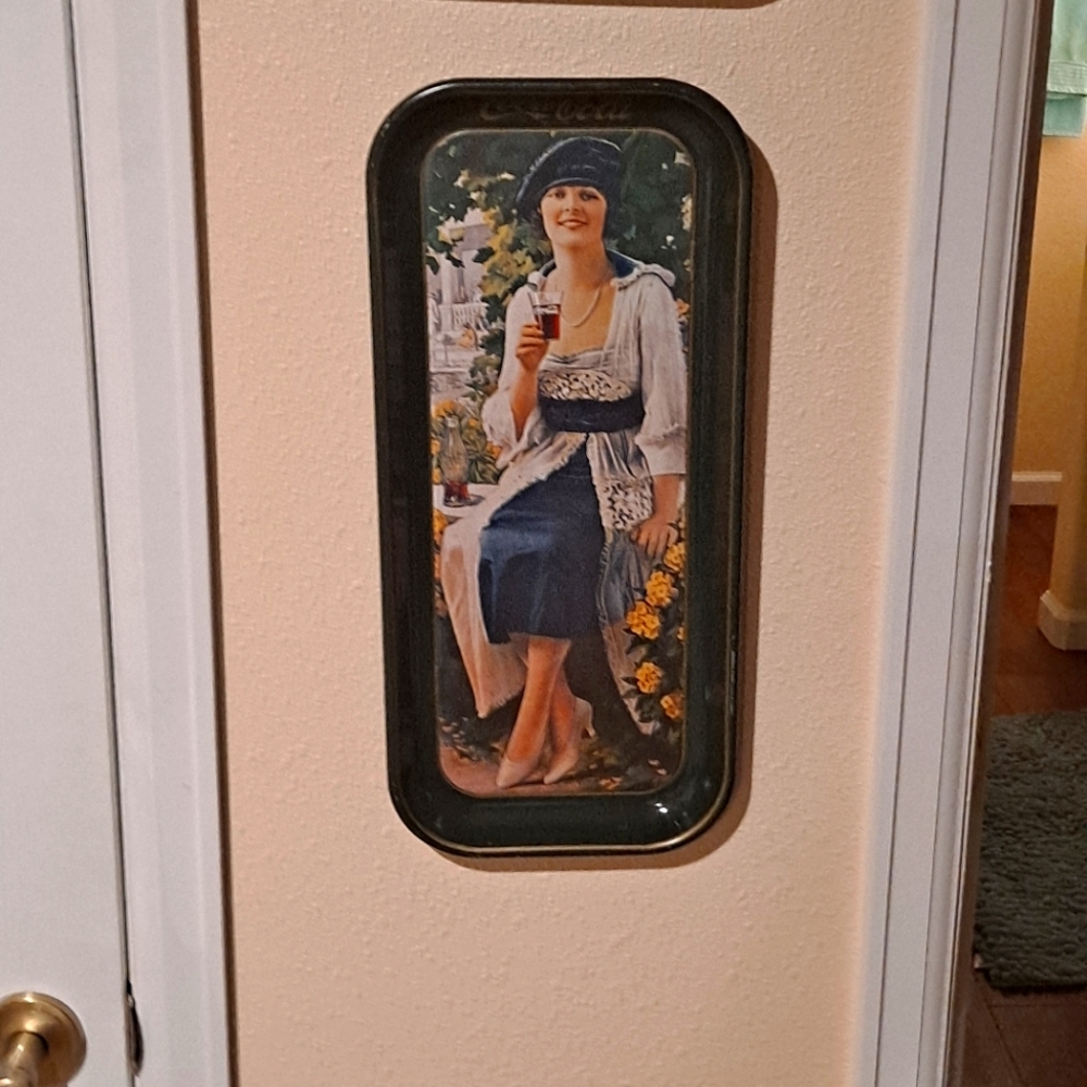 Cocacola 70's Vintage Trays